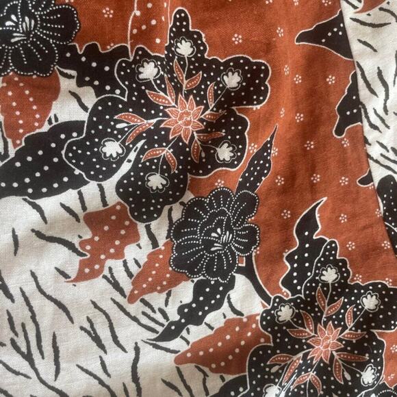 HOUSE OF HARLOW 1960 SHORTS BELTED ROMPER Sz 6 BOHO CHIC AESTHETIC TRENDY BEACHY - Picture 9 of 16